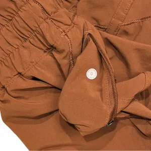 NWOT Lululemon Track That Mid-Rise Lined Short 5" Copper Brown Size 0 thumbnail 8