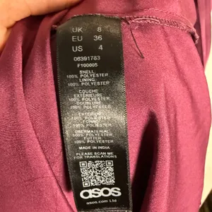 ASOS Plum Burgundy Satin Lace Trim Pleated Cold Shoulder Maxi Dress Size 4 thumbnail 10