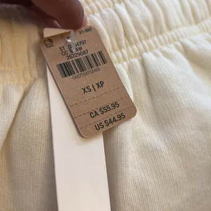 Pink Victoria's Secret Ivy Fleece‎ Campus Sweatpants in yellow thumbnail 4