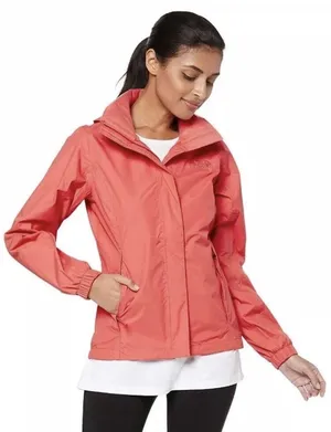 The North Face Women's Resolve 2 DryVent Waterproof Jacket Size Large XL Coral thumbnail 1