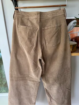 Universal Thread Sailor Wide Leg Corduroy Pants in Tan Size 4 thumbnail 8