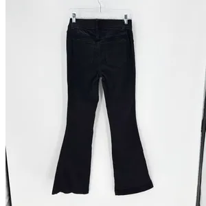 Spanx EveryWear Flare Jeans Womens High Rise Pull On Clean Black size S classy thumbnail 4
