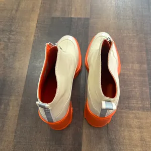 Sorel Women's Brex Orange Heel Lug Sole Chelsea Boots Size 9 thumbnail 5