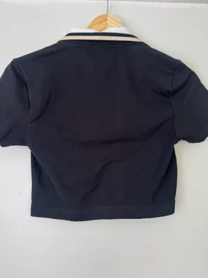 Victoria's Secret PINK Cropped Polo Shirt thumbnail 3