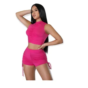 Fuchsia Raspberry Runch Two Piece Set Pink thumbnail 3