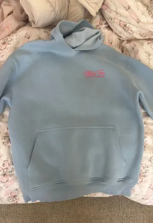 white fox with love sweatshirt thumbnail 1