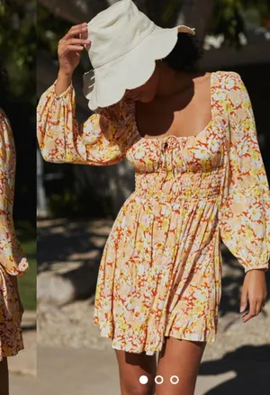 Anthropologie Long Sleeve Mini Dress thumbnail 1