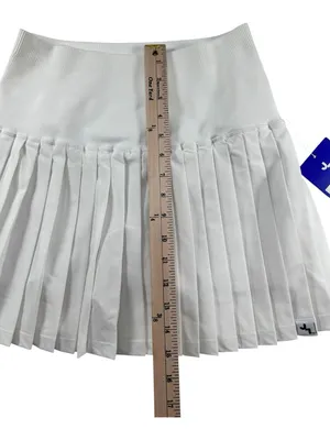 JoyLab White Pleated Tennis Skirt Women Size S Athletic Skort Preppy Activewear thumbnail 4