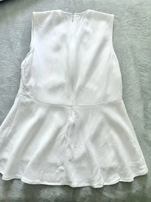 ALC white sleeveless blouse with grommet cut out Annette top thumbnail 5
