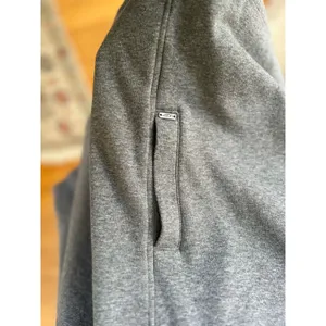 UGG Pichot Grey Fleece Lined Poncho Sweater thumbnail 8