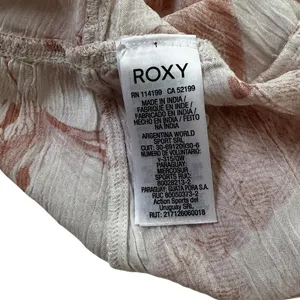 Roxy Hot Summer Lands Maxi Dress Spaghetti Strap Jungle Boogie Floral XS | 30-6 thumbnail 8