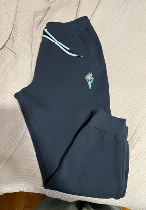 GOAT USA fleece joggers. Has side pockets and one back pocket. Excellent used condition. Worn and washed once, never dried. thumbnail 1