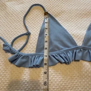 Tularosa Hazel‎ Bikini Swim Top in Sky Blue size Small NWT thumbnail 7