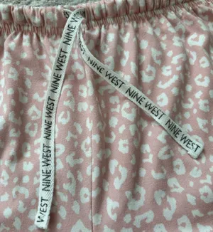 Nine West Pink Camo Pajama Bottoms Size L/G thumbnail 4
