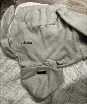 Fear of God Essentials hoodie Greay thumbnail 1