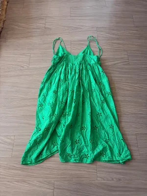 H&M Green Summer Dress thumbnail 3