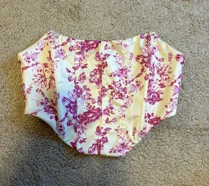 Cider Floral Corset Top thumbnail 1