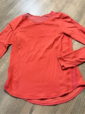 Lululemon Sculpt Long Sleeve in Aries thumbnail 3