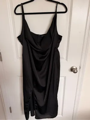 Pretty Little Thing Cowl Neck Slip Dress Size 18 thumbnail 2
