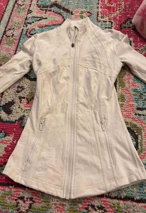 Lululemon Define Jacket Cream White thumbnail 1