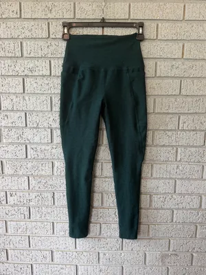 Beyond Yoga Spacedye Out of Pocket Leggings Dark Spruce Green Heather Size XS thumbnail 4