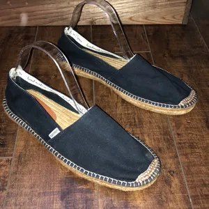 Viscata Barceloneta Canvas Espadrilles Navy Blue 12 Spain thumbnail 3
