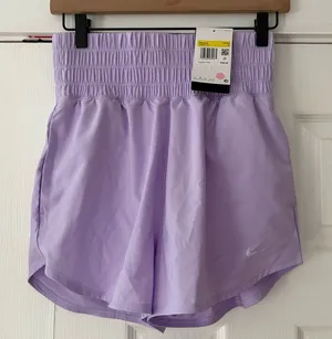 Nike Women's Lavender‎ Shorts thumbnail 1