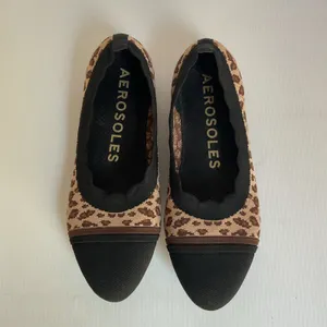 Aerosoles Leopard Print Flats Size 8M Women’s Slip On Ballet Shoes Round Toe thumbnail 3