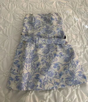 Homecoming dress Blue Size 14 thumbnail 2