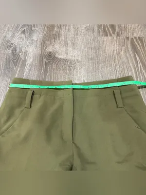 New York & Company Green High Rise Pants thumbnail 7