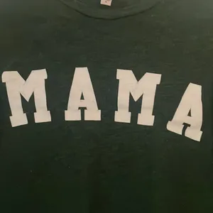 🩷 3/$18 Dark Green 'MAMA' Long Sleeve Shirt thumbnail 2