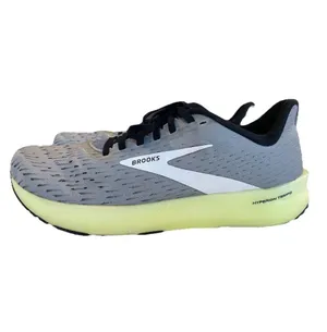 Brooks Hyperion Tempo Men’s Sneakers Gray Yellow Running Walking Racing Gym US9 thumbnail 1