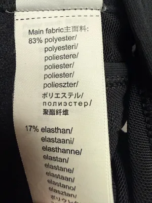 Black Criss-cross sports bra thumbnail 5