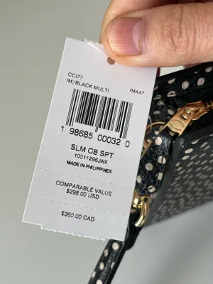 Coach Slim Crossbody Bag With Spot Print thumbnail 7