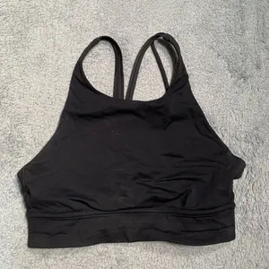 Lululemon soul cycle Black Women's strappy Sports Bra 6 thumbnail 1