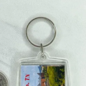 Chattanooga TN Tennessee Double Sided Photo Keychain Keyring thumbnail 4