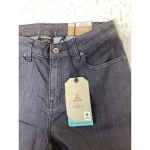 Prana Kayla High Rise Jeans Womens 4 Short Charcoal Grey Organic Denim 1968371. thumbnail 2