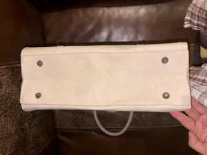 Cream and Brown Wranglers Handbag thumbnail 5