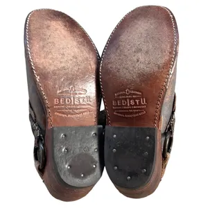 EUC Bed Stu Leather Triad Mule Clogs Size 7 thumbnail 9