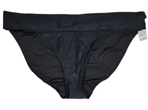 Aerie Black Bikini Bottom Swimsuit‎ Beachwear Size XXL thumbnail 1