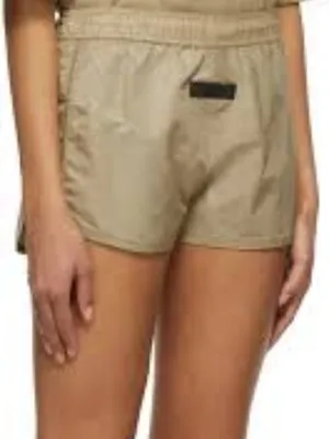 Fear of God Nylon Running Shorts Tan XXL thumbnail 1