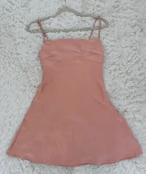 Princess Polly rosy pink silk dress thumbnail 1
