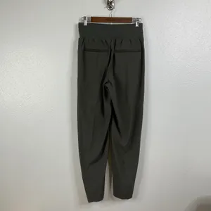 Athleta Nolita Wide Leg‎ in Mountain Olive Size 10 Petite thumbnail 2