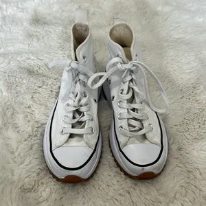 Converse Run Star Hike Lugged Hi Sneakers White thumbnail 4