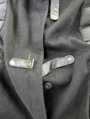 Lauren Ralph Lauren Moxed-Media Toggle Puffer Coat Size Small thumbnail 2
