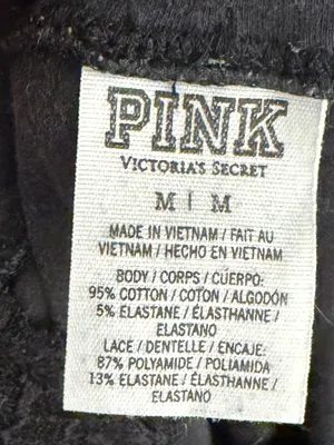 PINK Victoria's Secret Black Leggings thumbnail 4