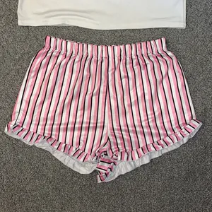 SHEIN Slogan And Stripe Print Pajama Set thumbnail 11