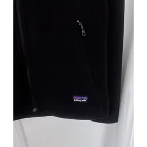 Patagonia Better Sweater M Womens Black Full Zip Fleece Jacket CRITTERCISM Logo thumbnail 3