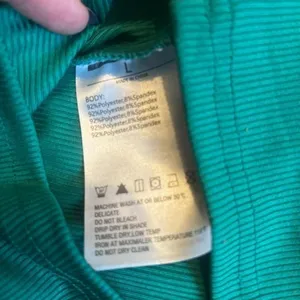 LG Green Maxi Ribbed Midi Dress Minimal Old Money Elevated Polished Quiet Luxury thumbnail 3