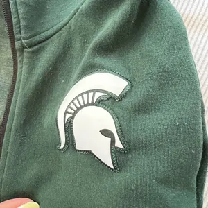 MSU Nike Green Zip Up thumbnail 14